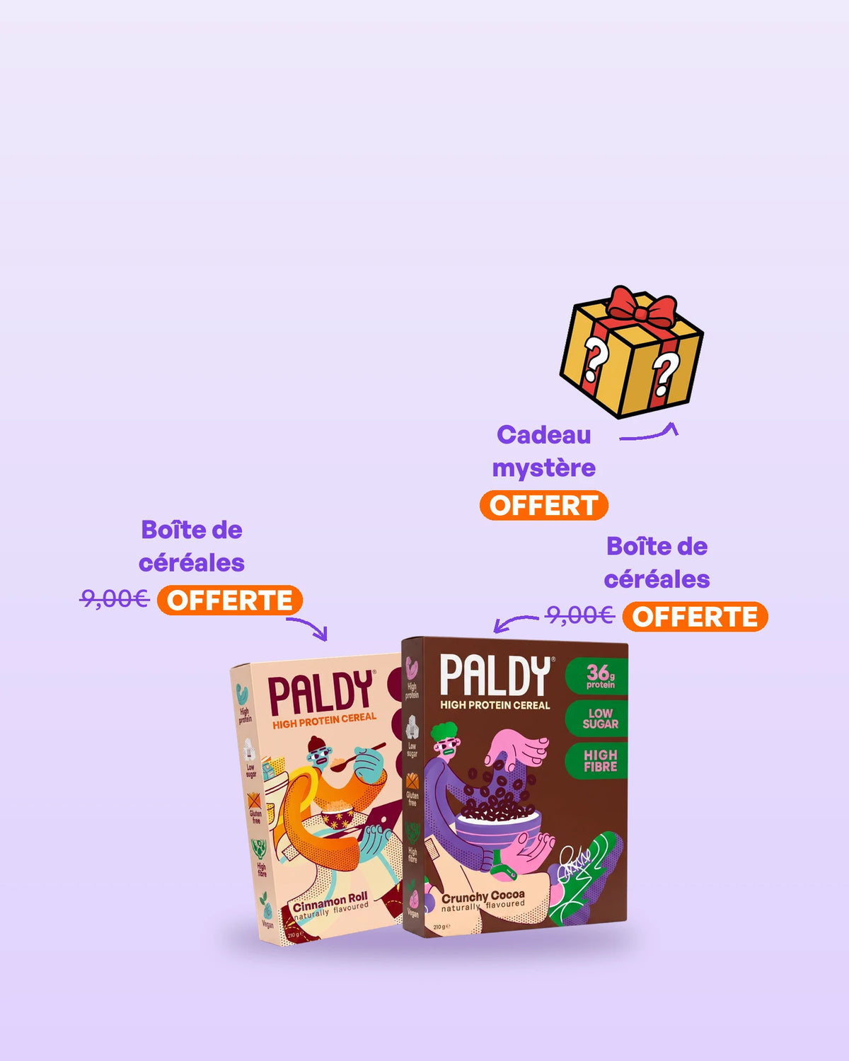 Paldy 8 pack free gifts, one-time purchase (fr)