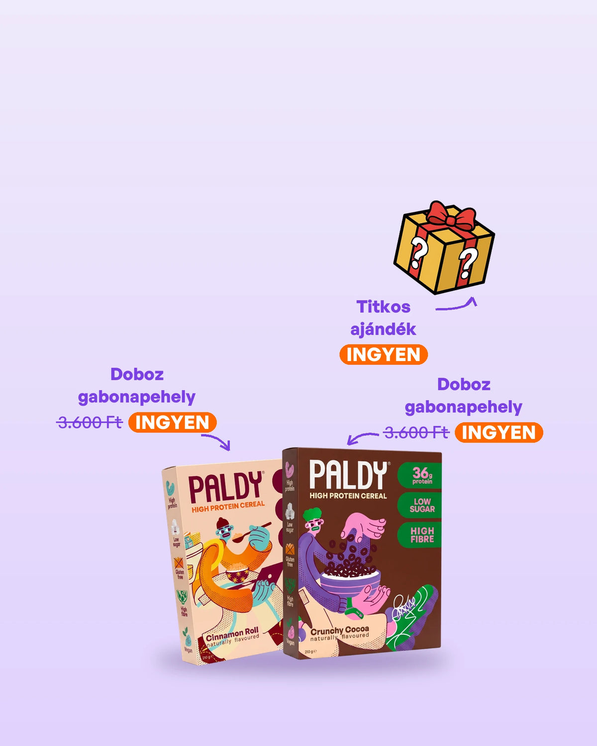 Paldy 8 pack free gifts, one-time purchase (hu)
