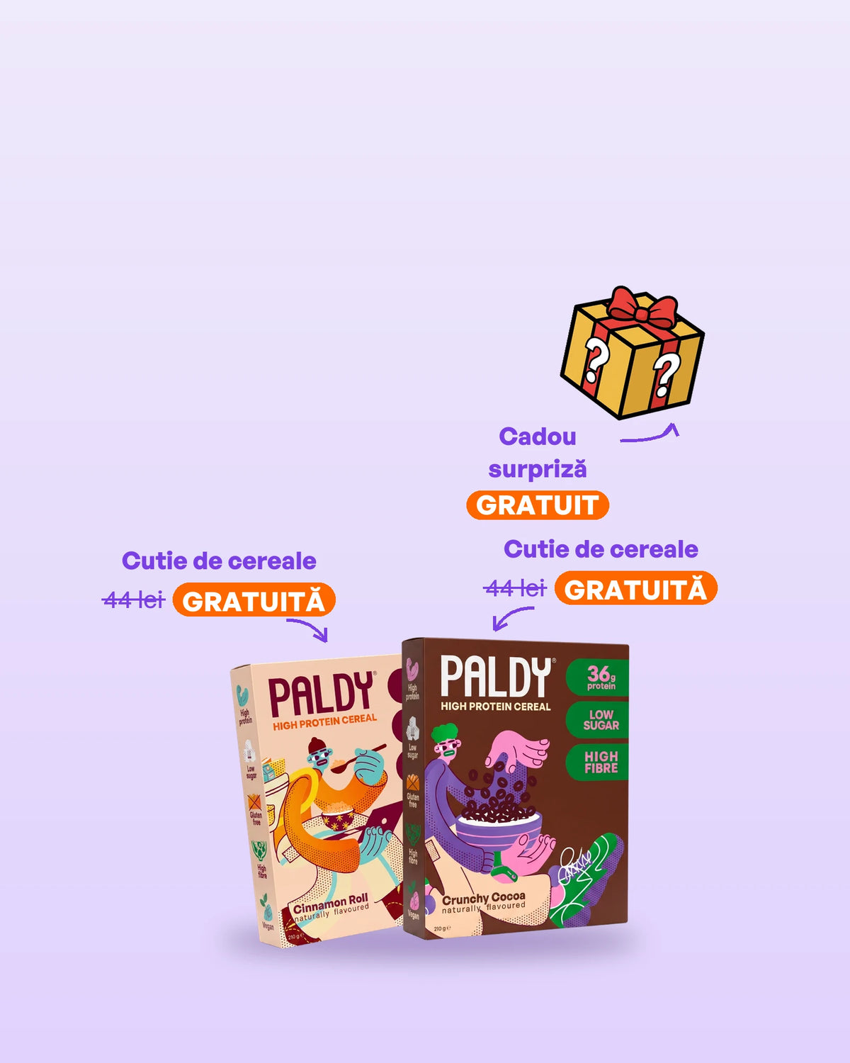 Paldy 8 pack free gifts, one-time purchase (ro)