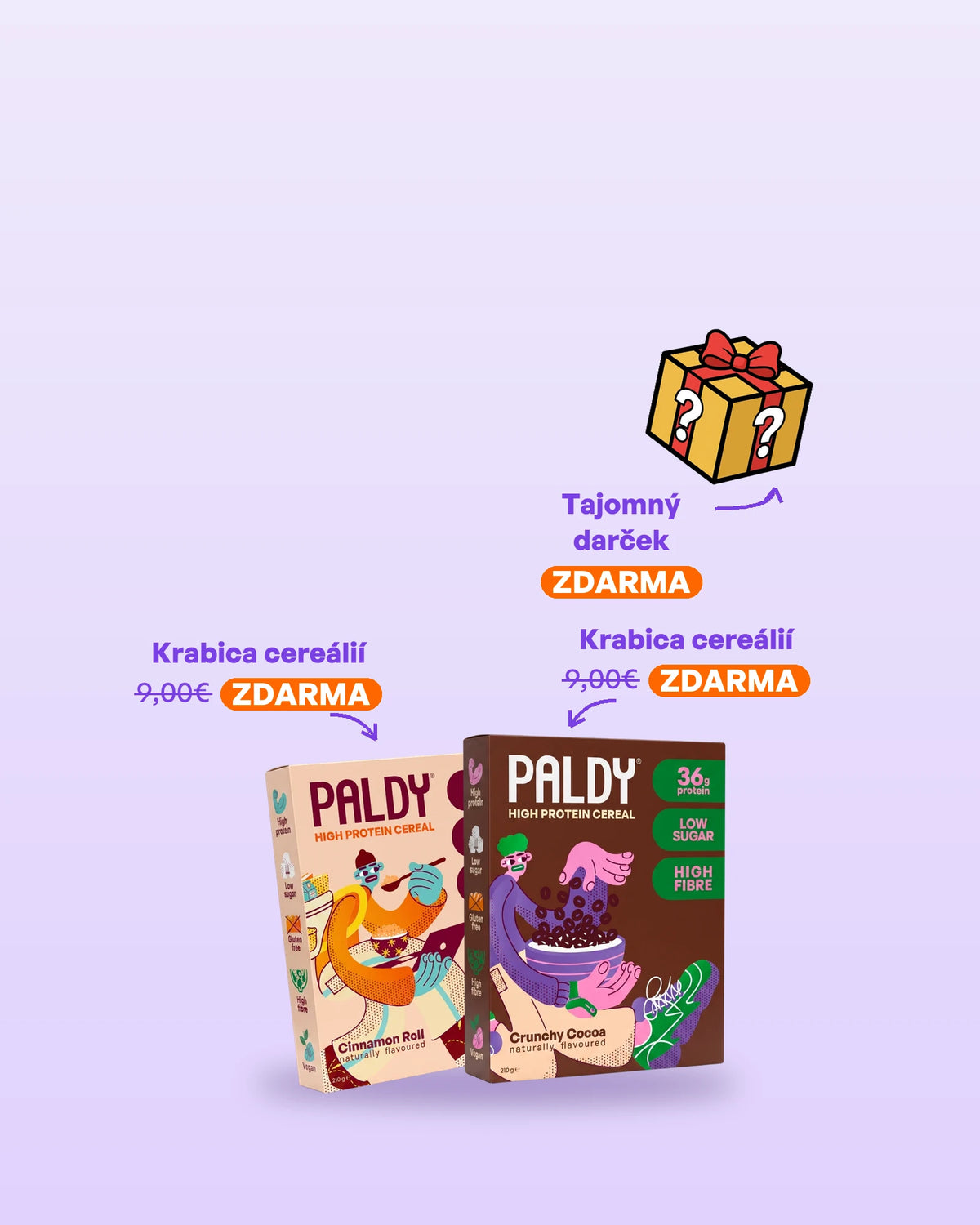 Paldy 8 pack free gifts, one-time purchase (sk)