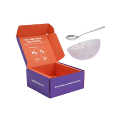 Paldy Morning Ritual Set - gift box with silicone bowl and steel spoon